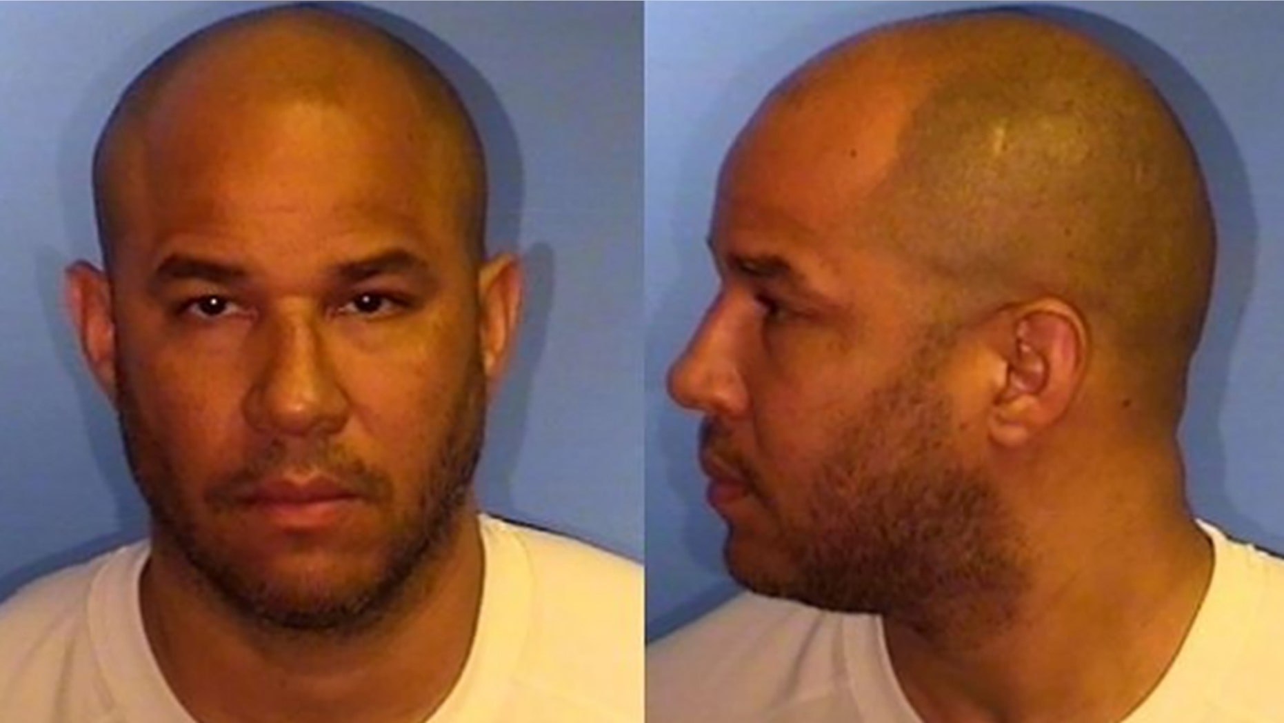 Picture shows Rick Brunson in 2014 when he was arrested in Illinois on aggravated battery and attempted sexual assault charges.