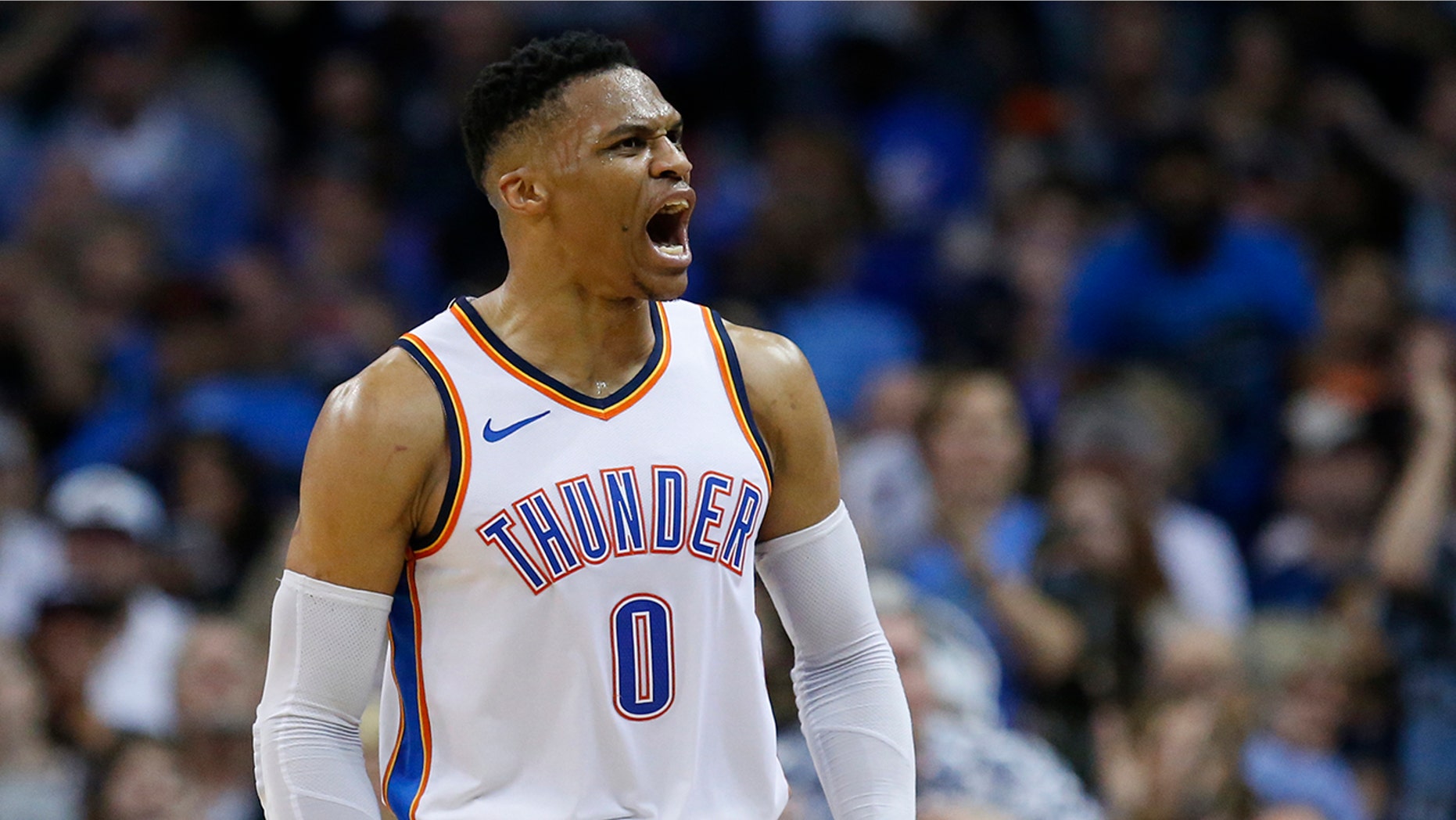 The Oklahoma City Thunder criticized a broadcaster Thursday for using the term “cotton-picking” to describe Russell Westbrook’s play in the team’s season finale.