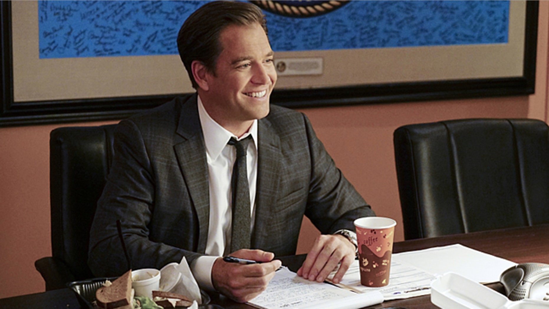 Michael Weatherly as Special Agent Tony DiNozzo on NCIS Photo: Sonja Flemming/CBS ©2016 CBS Broadcasting, Inc. All Rights Reserved