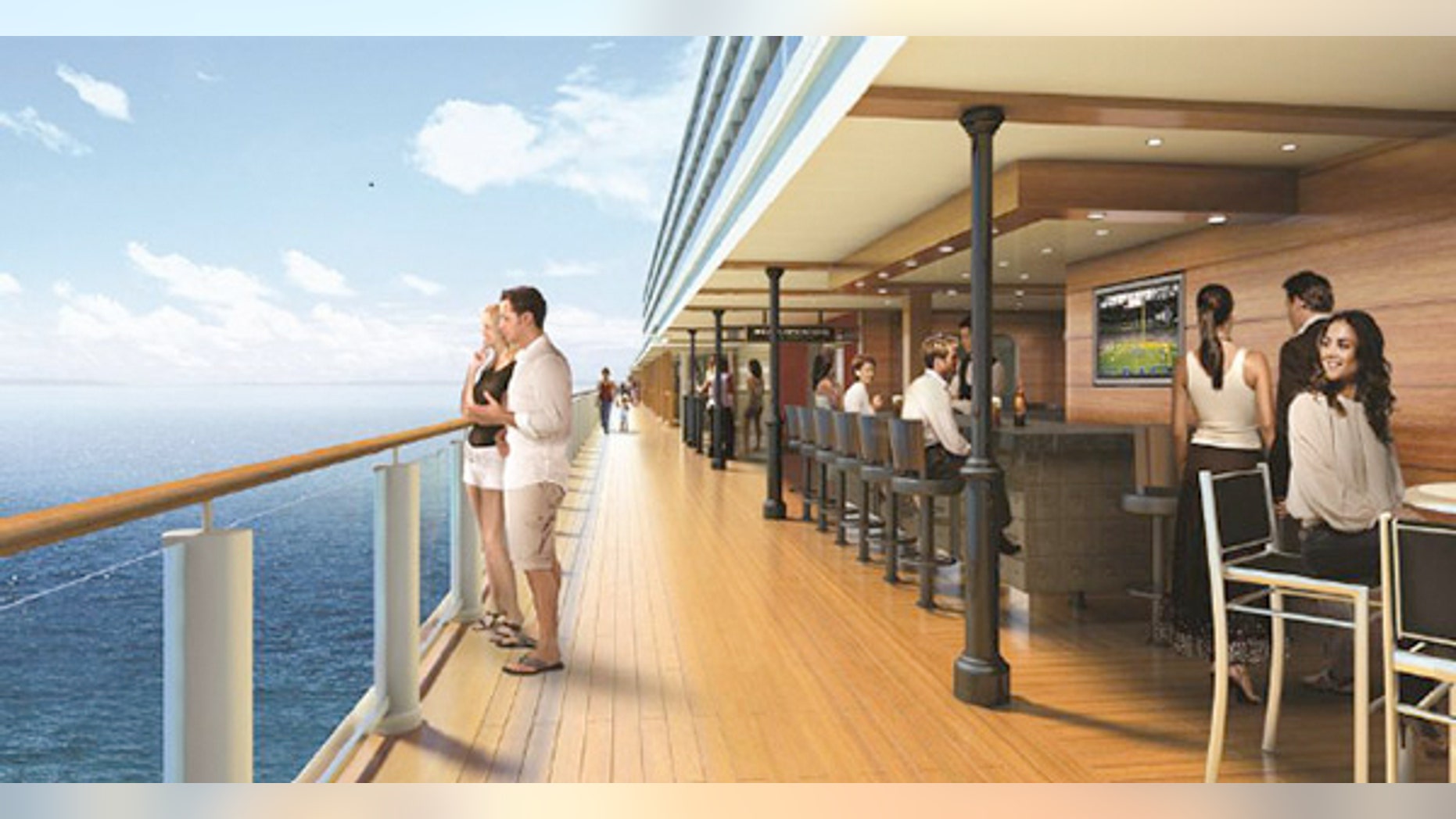 The Norwegian Breakaway and its sister ship, the Norwegian Getaway, Line restaurants and bars, combined with three expansive, flowing decks of dining, bars, entertainment, gaming and more.