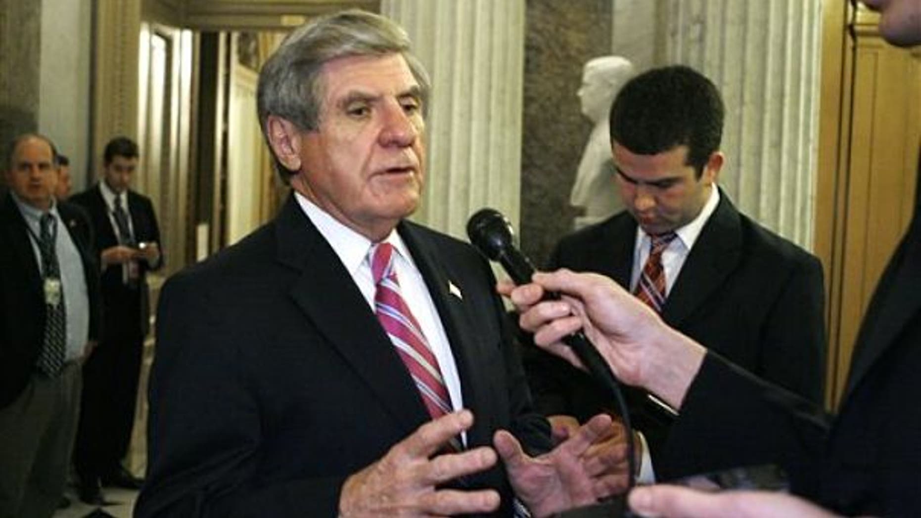 Saturday: Sen. Ben Nelson of Nebraska is a Democratic moderate who voted to begin debate on health care legislation. (AP Photo)