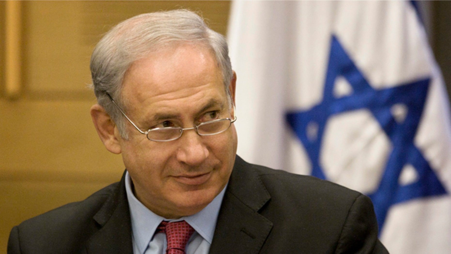 Oct. 25, 2010: Israeli Prime Minister Benjamin Netanyahu attends a Likud faction meeting in the Knesset, Israel's parliament, in Jerusalem.