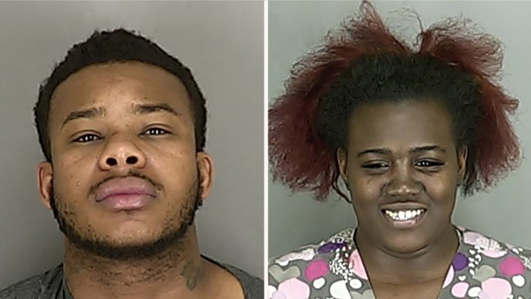 William Mitchell, 32, and Aliyah Wiley, 23, were charged with aggravated burglary and felonious assault, according to jail records.