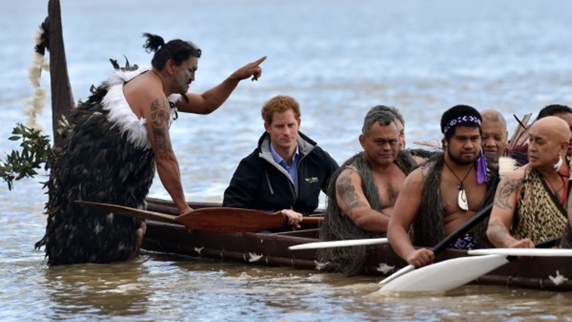 Britain's Prince Harry visited the river in 2015.