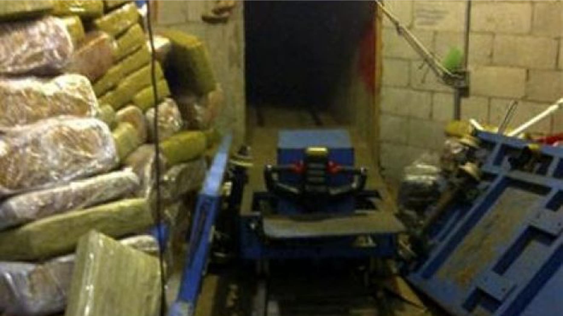A view of a drug tunnel discovered in 2011. (AP Photo/San Diego Tunnel Task Force)