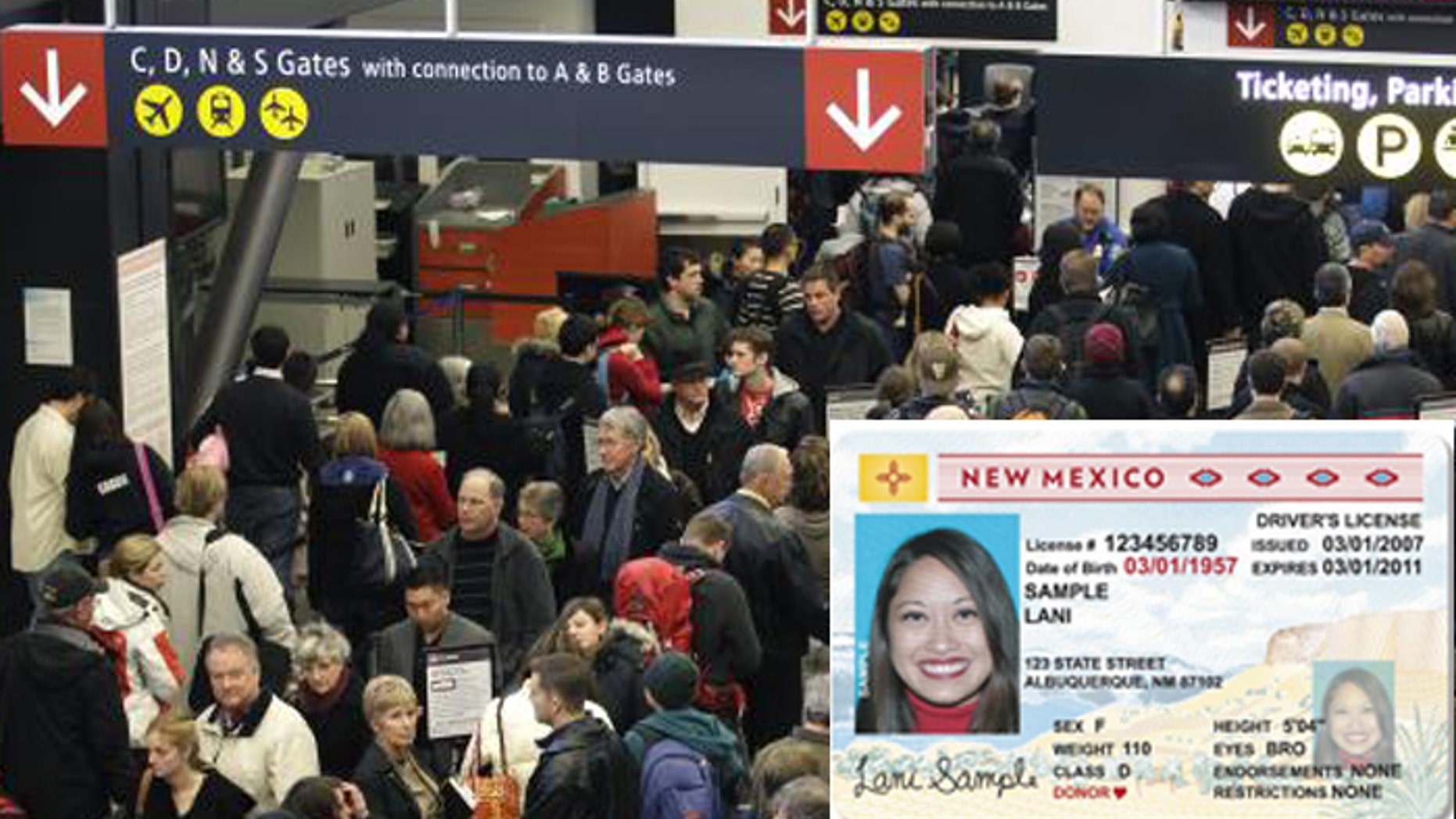 Passport, please: New Mexico air travelers won't be able to board planes using just a state driver's license after the federal government denied further postponement with REAL ID Act compliance.