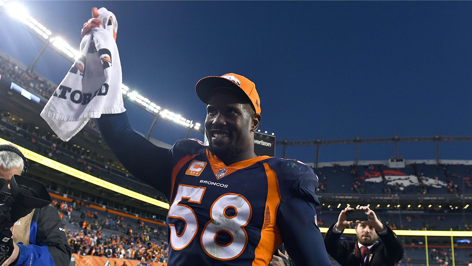 Broncos star Von Miller is being investigated for his handling of a hammerhead shark.