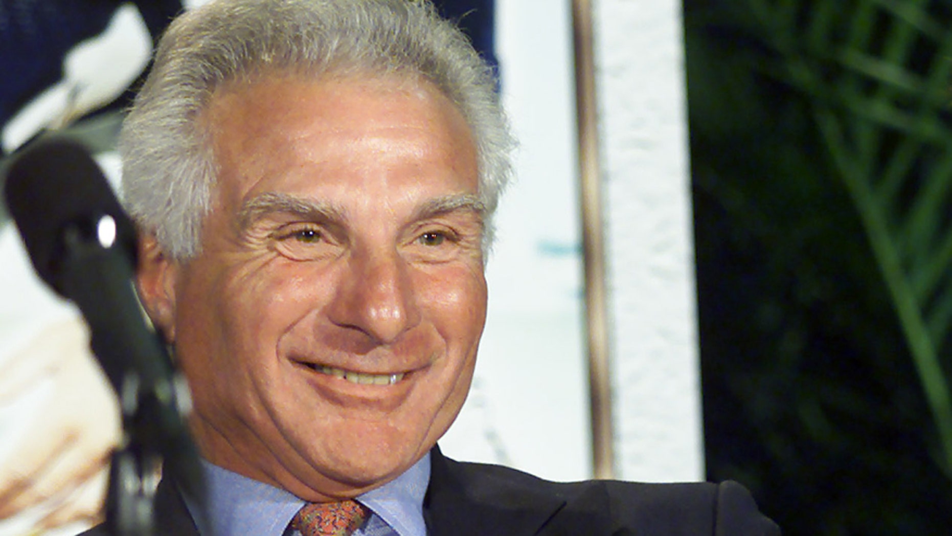 Jan. 27, 2001: Former New England Patriots and Miami Dolphins linebacker Nick Buoniconti is pictured after learning that he had been elected to the Pro Football Hall of Fame.