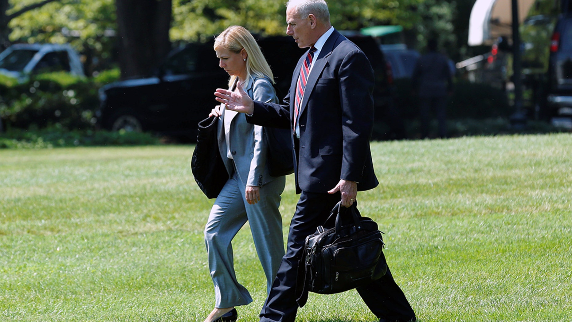 Kirstjen Nielsen would replace White House Chief of Staff John Kelly as secretary of homeland security.