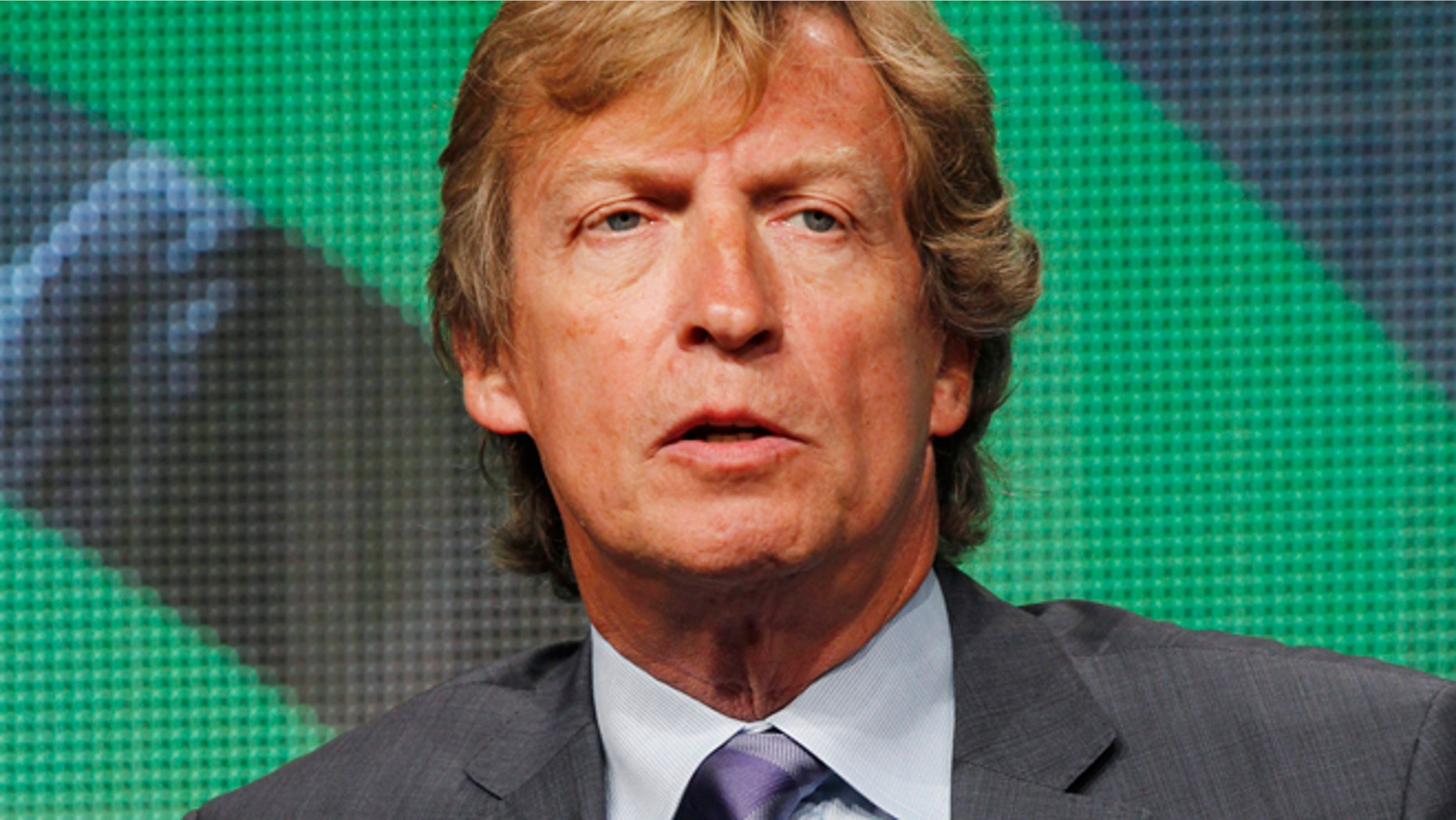 Producer Nigel Lythgoe speaks during a panel discussion about the Ovation cable channel series "A Chance to Dance" featuring dancers Michael Nunn and William Trevitt at the cable portion of the Television Critics Association Summer press tour in Beverly Hills, California August 1, 2012.