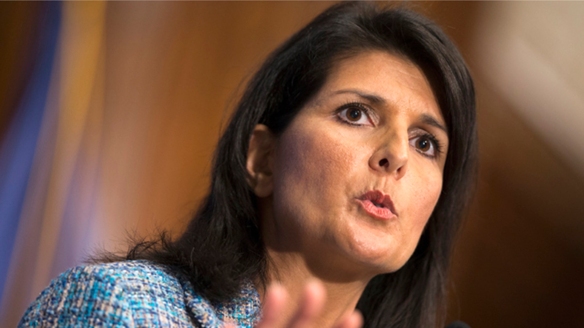 Sept. 2, 2015: South Carolina Gov. Nikki Haley will give the Republican response to President Obama's Jan. 12 State of the Union address.