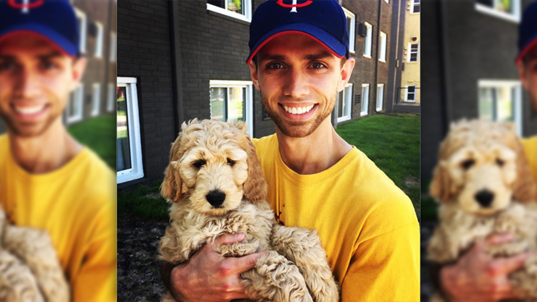 Nina Hale account manager Connor McCarthy took "fur-ternity leave" when he brought home Bentley, a goldendoodle puppy,