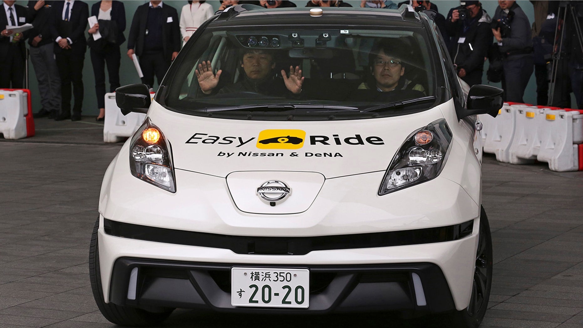 Nissan's Easy Ride robo-vehicle is being tested in Japan.