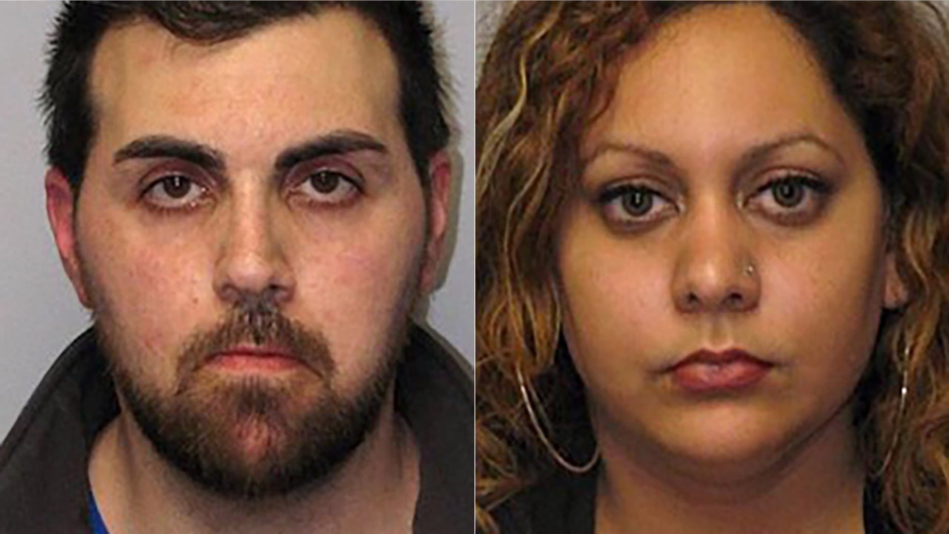 Eric Fernandez, left, is accused of stealing blank checks from a woman he transported in an ambulance and depositing them into an account belonging to Karian Persaud.