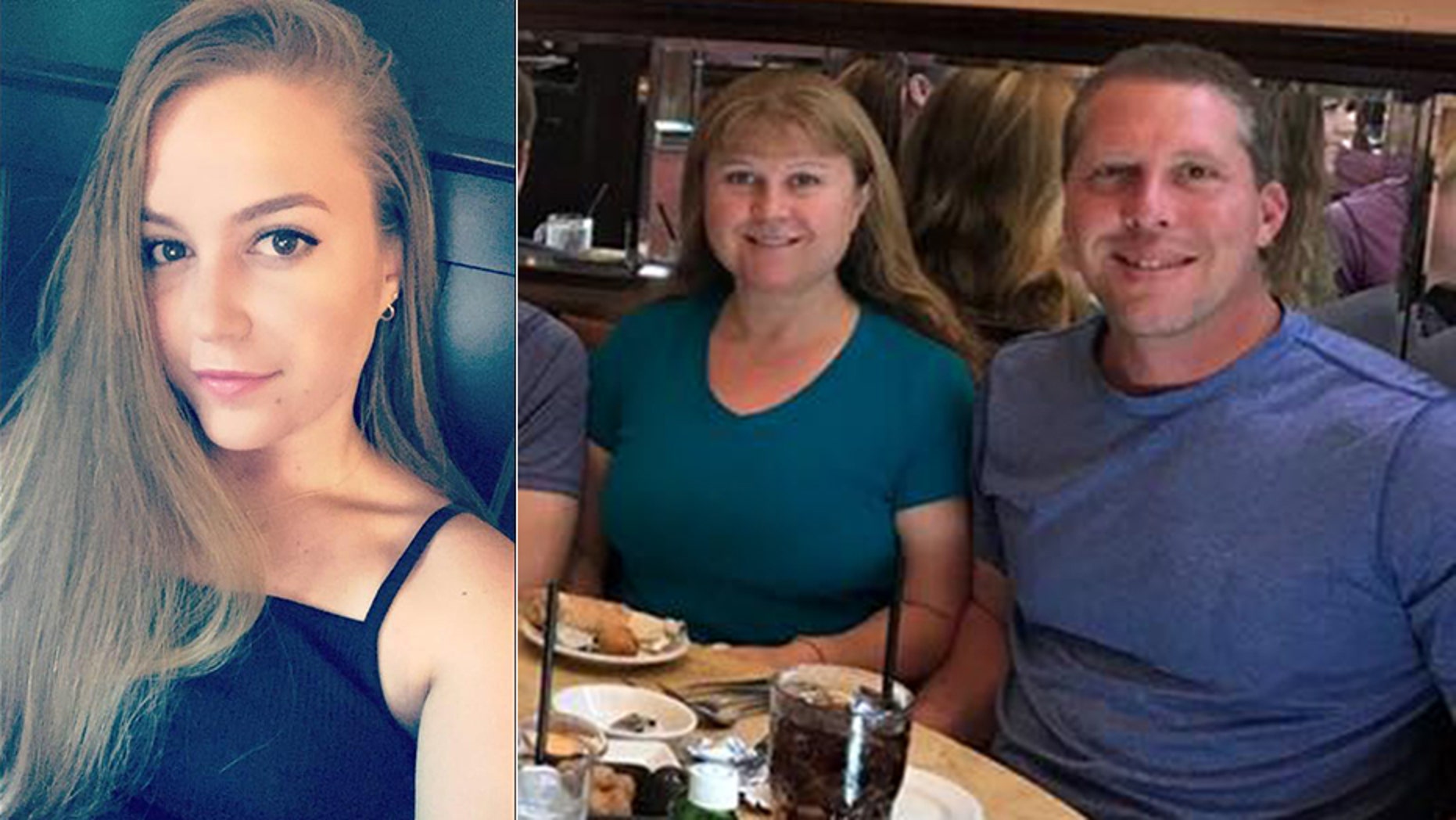 The shooting killed Brittany Kologi, left, and her parents, Linda and Steven.