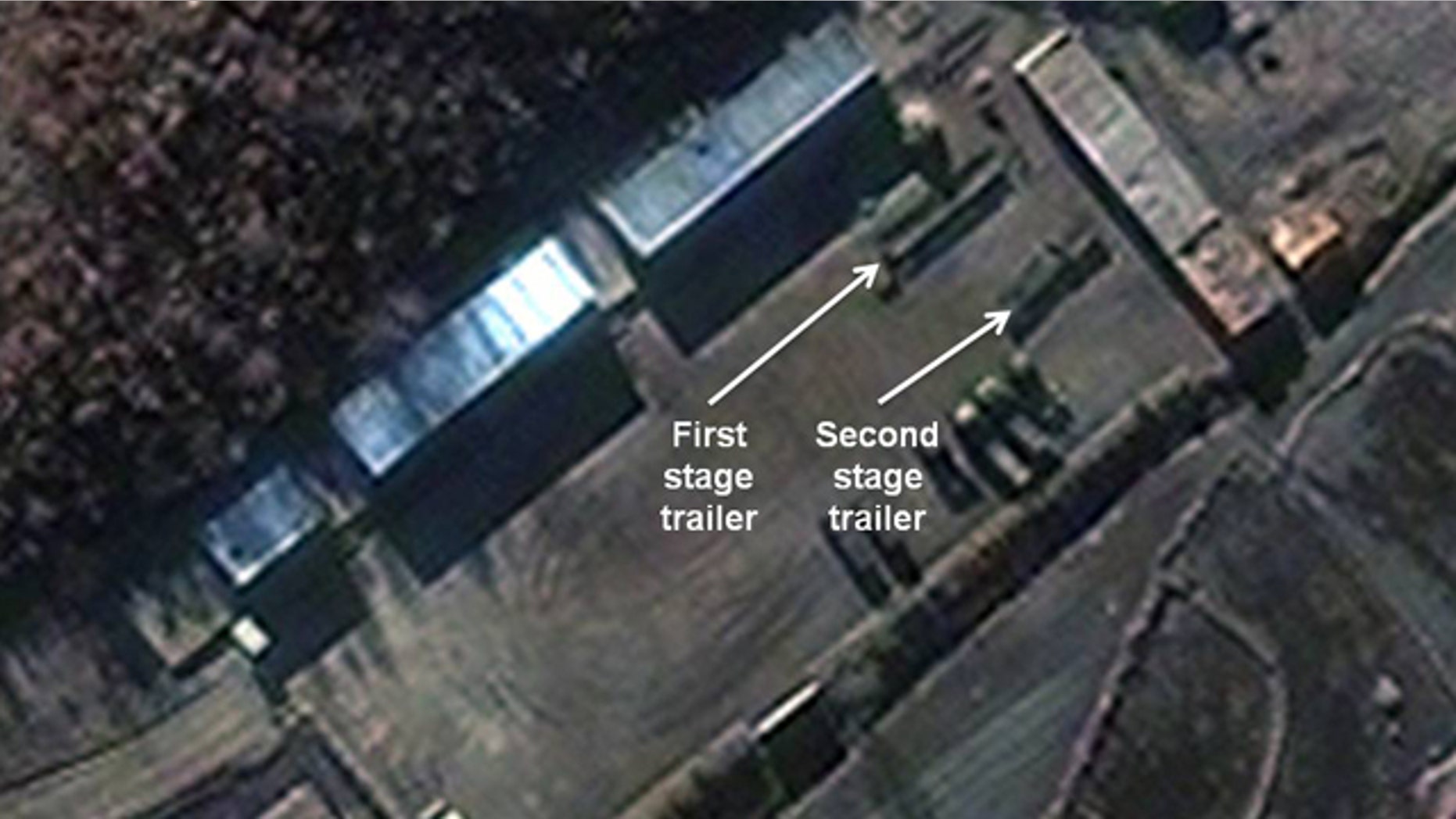 Nov. 26, 2012: A satellite image provided by DigitalGlobe shows the Sohae Satellite Launch Station in Cholsan County, North Pyongan Province, North Korea.