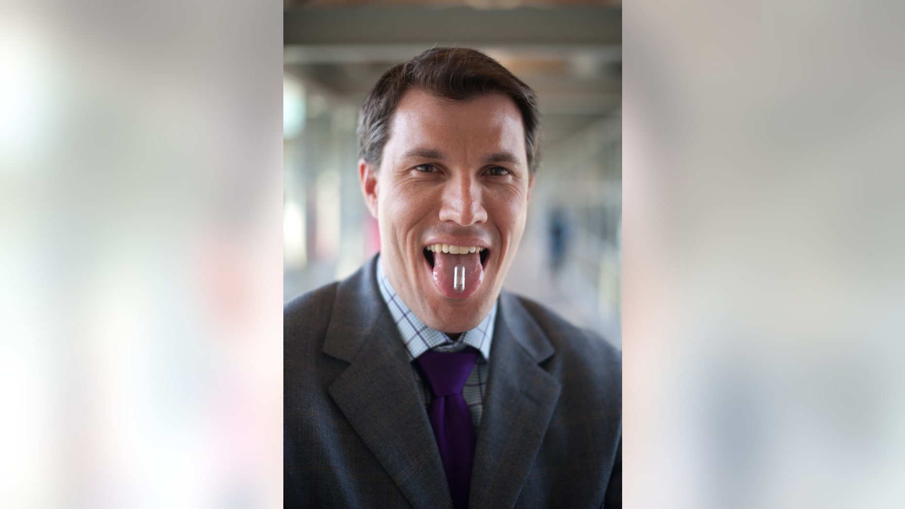 Christopher Bettinger, Ph.D., is developing an edible battery made with melanin and dissolvable materials.
