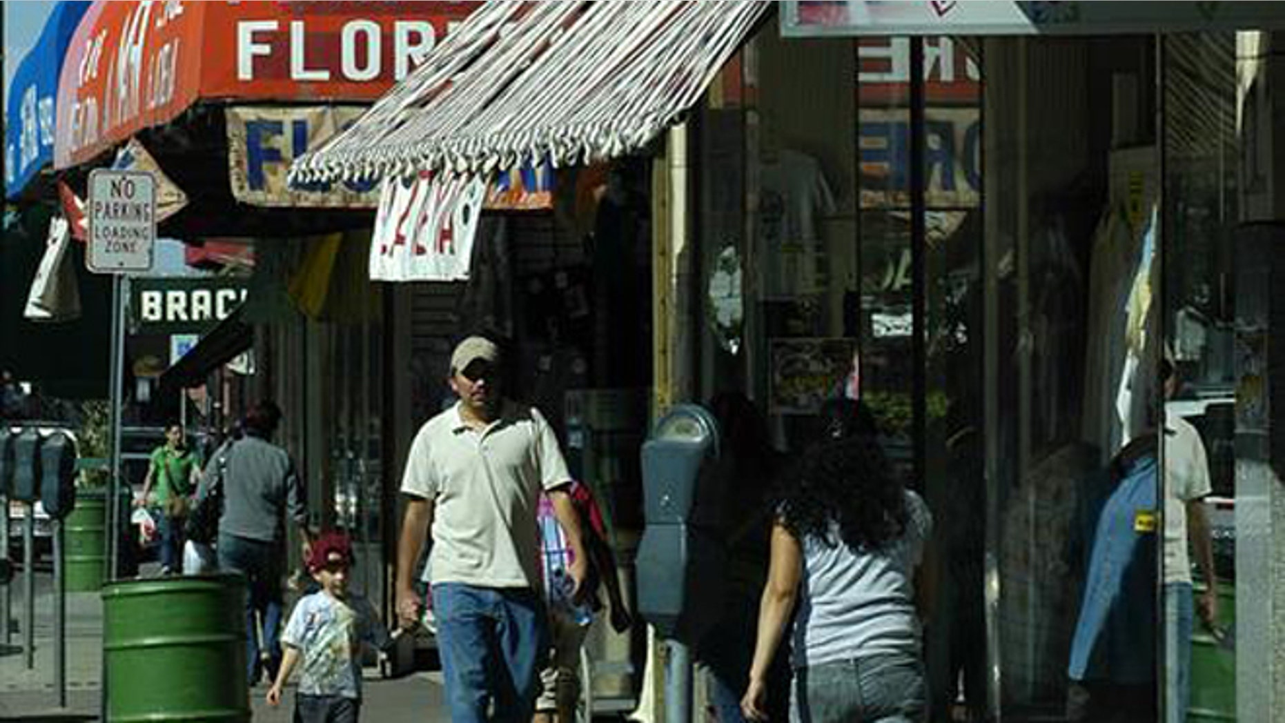 Shown here are businesses in Nogales, Ariz.