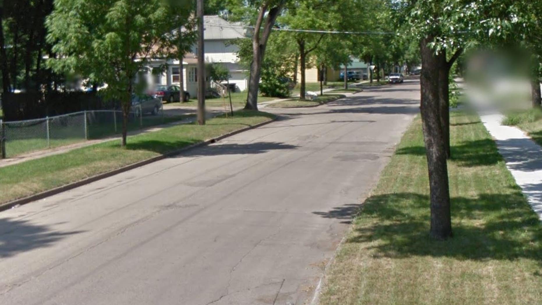 Four people were found dead in a home on this street in Grand Forks, N.D.