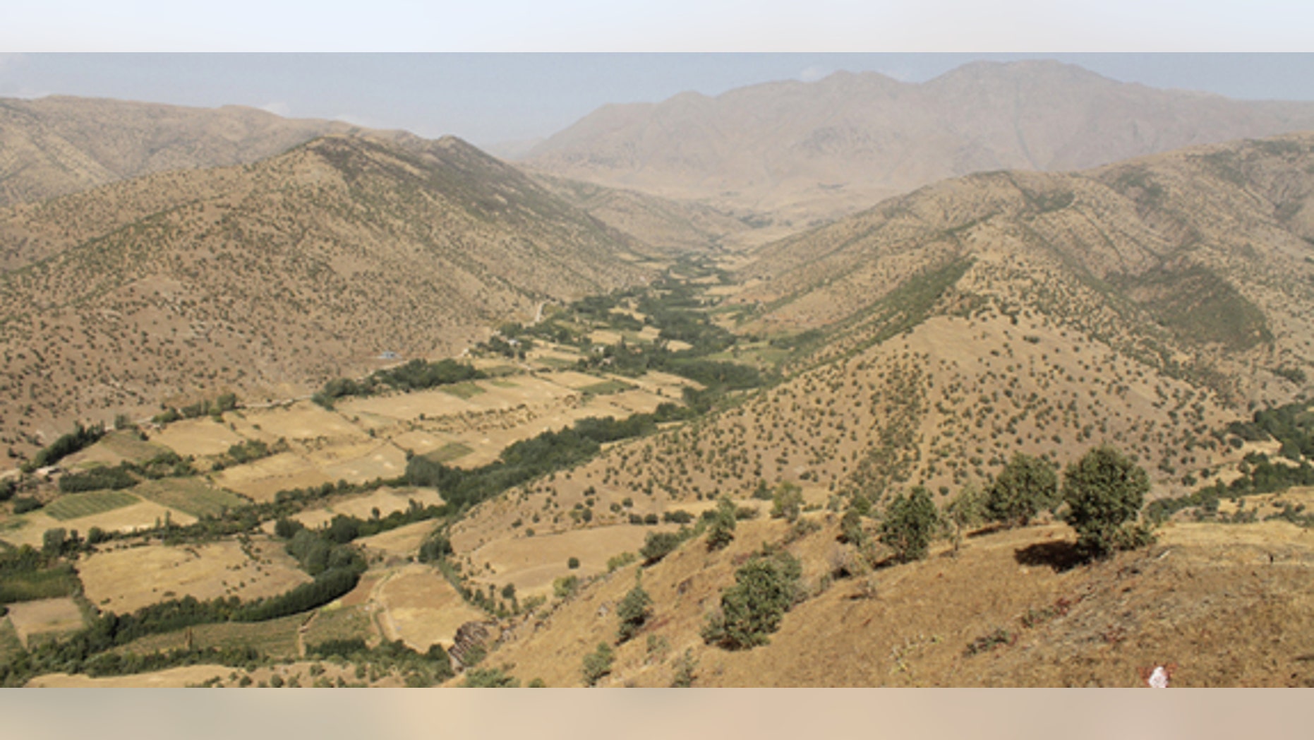 Life-size human statues and the remains of an ancient temple dating back some 2,500 years have been discovered in the Kurdistan region of northern Iraq. The region's hilly environment, shown here.