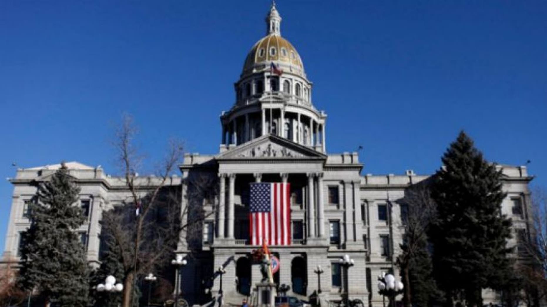 The Colorado State Capitol in Denver.