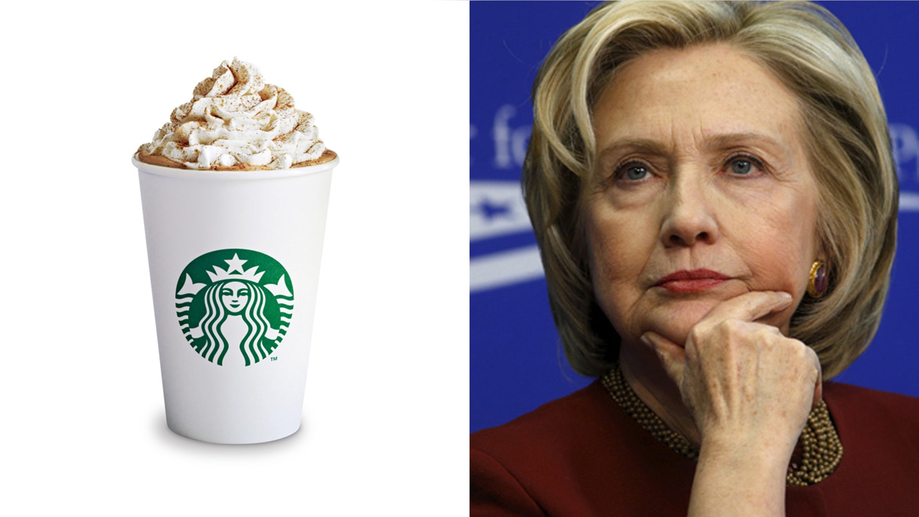 Hillary Clinton thinks Pumpkin Spice Lattes have too many calories.