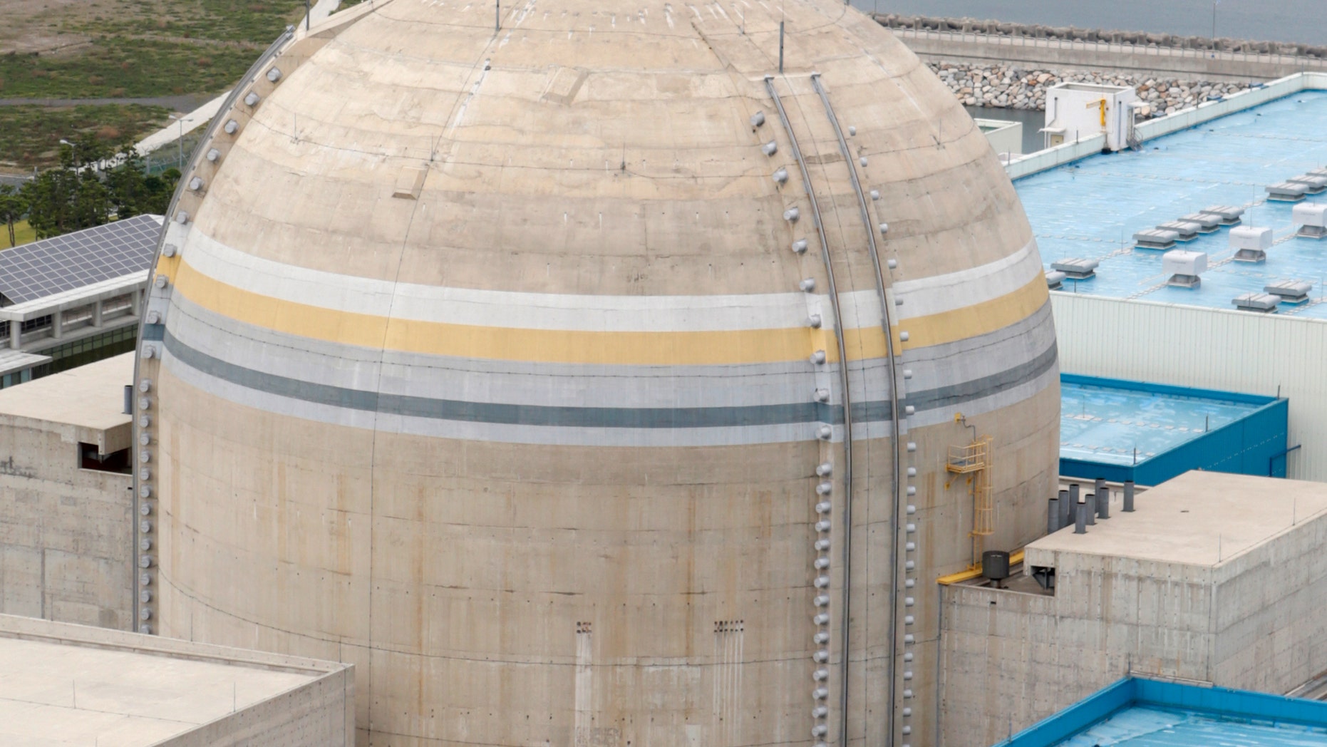 Sept. 3, 2013: The new Shin Kori No. 1 reactor of state-run utility Korea Electric Power Corp (KEPCO) is seen in Ulsan, about 255 miles southeast of Seoul.