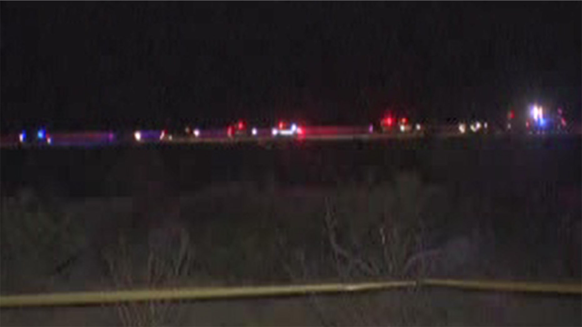 Authorities said they've confirmed one fatality in a small plane crash south of Las Vegas.