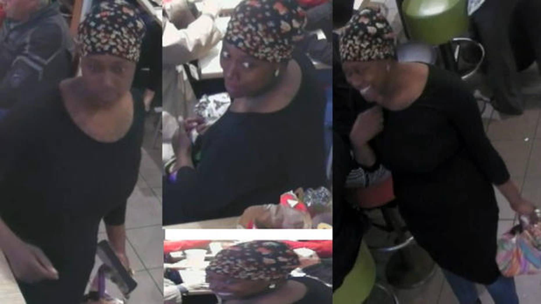 A woman allegedly shocked a man with a stun gun at McDonald's near Times Square last week.