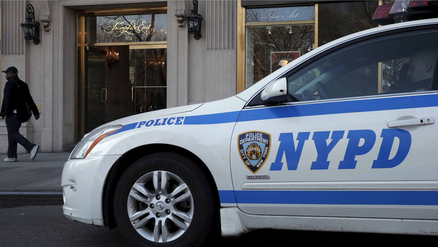 A New York City Police (NYPD) car as seen on March 18, 2016.