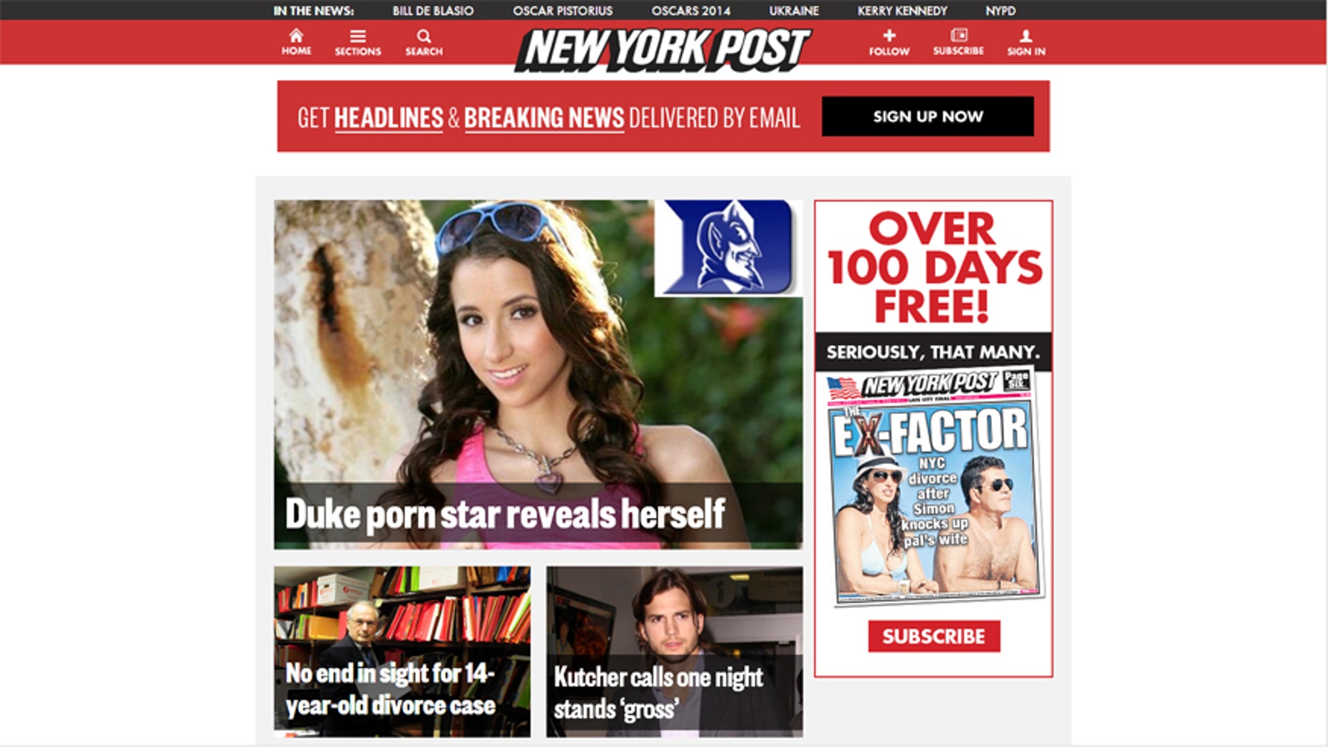 1862px x 1048px - Duke porn star Belle Knox reveals herself | Fox News