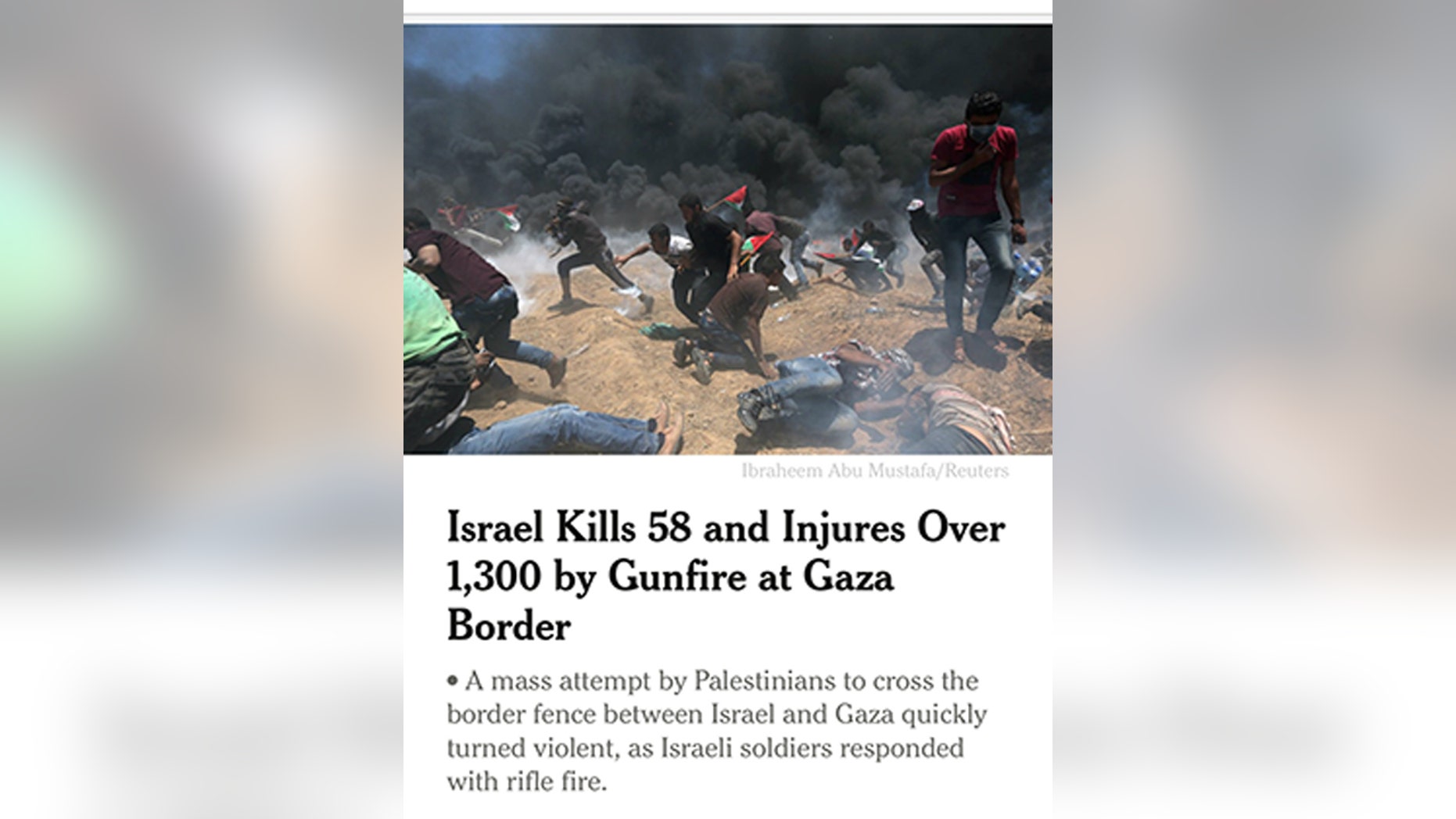 The New York Times faced new accusations of anti-Israel bias over its coverage of the Middle East on Monday.