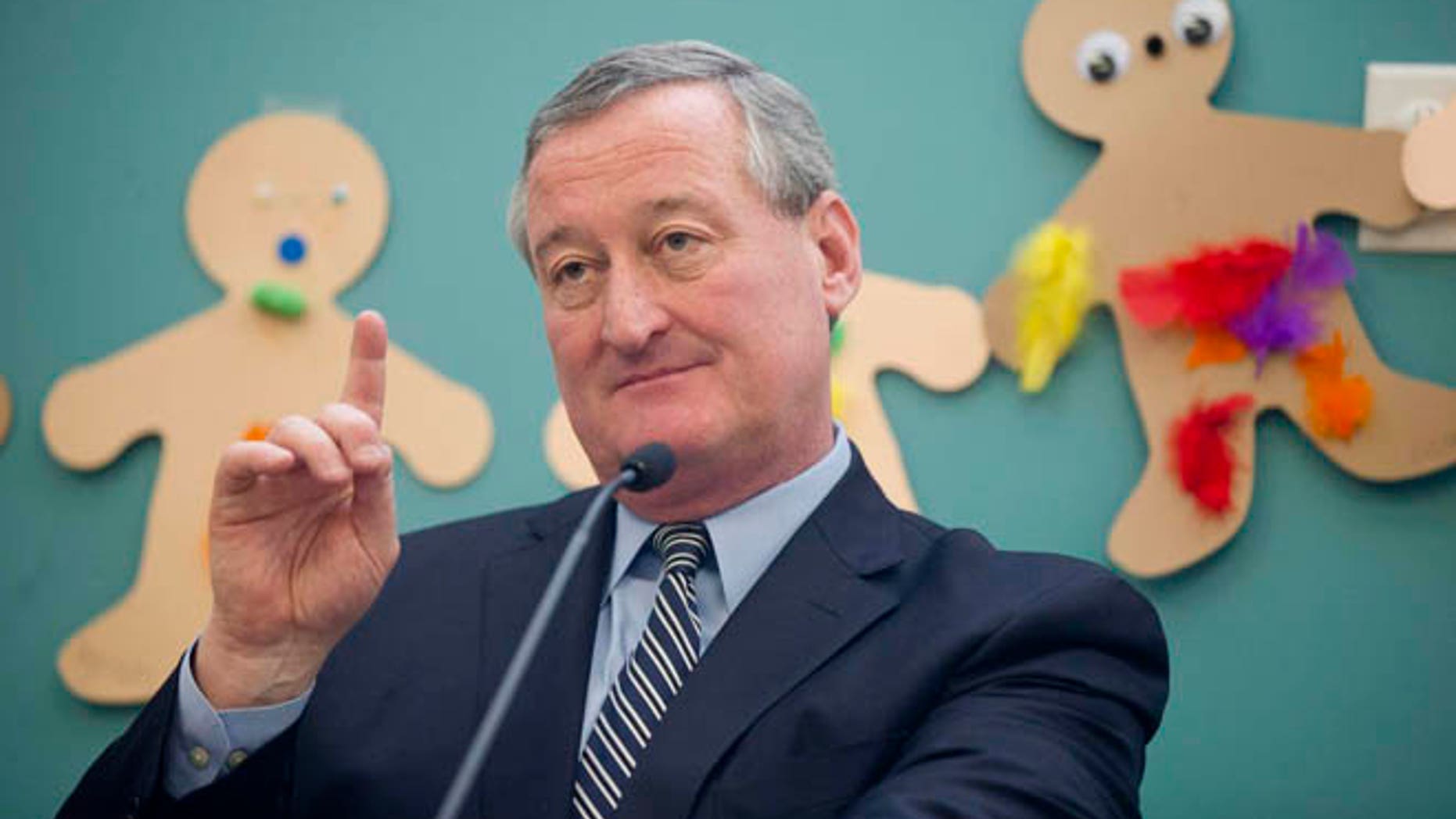 Philadelphia Mayor James Kenney (D) is shown in this AP photo. (Matt Rourke/Associated Press)