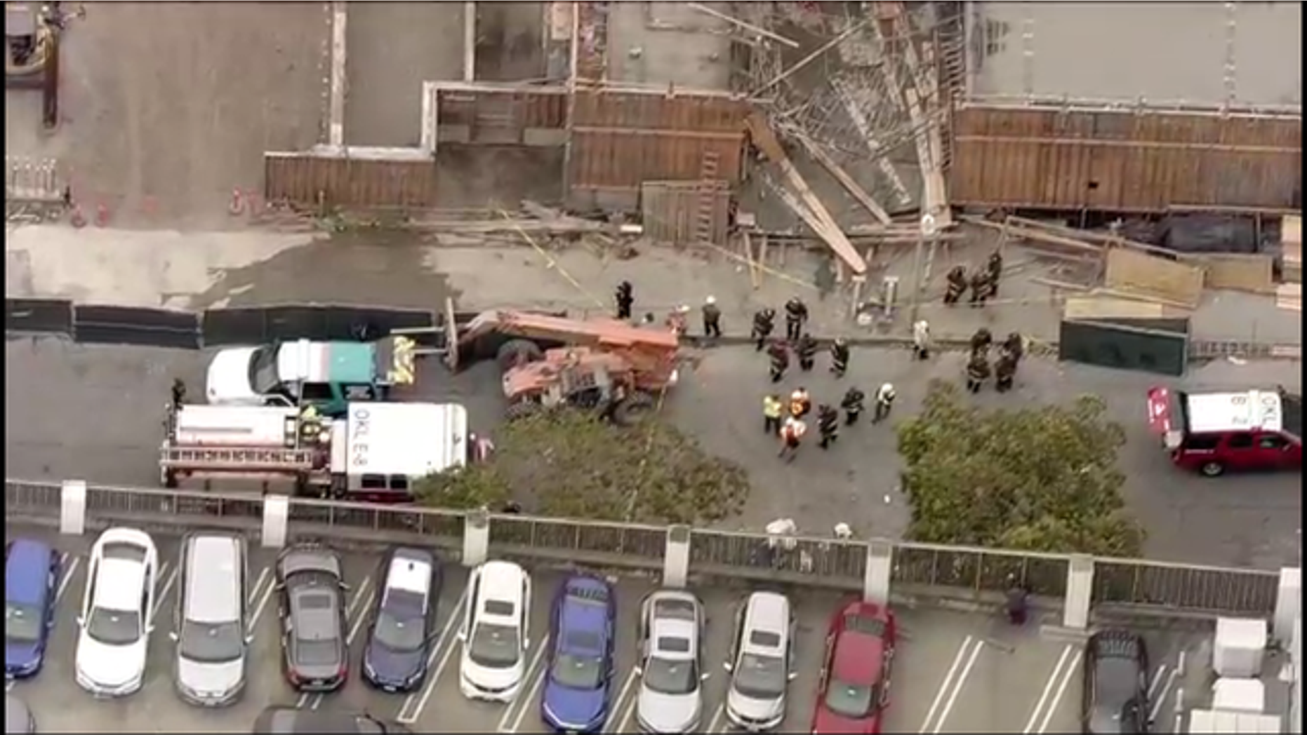 A building in Oakland partially collapsed on Friday, May 26, 2017, injuring at least 19 workers.