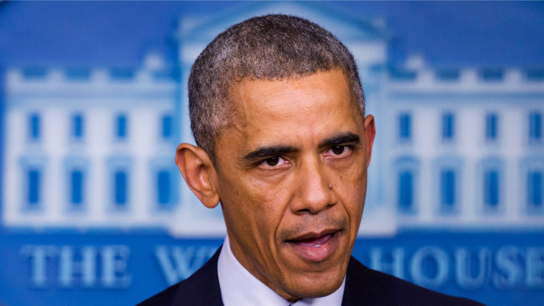 Nov. 24, 2014: President Barack Obama speaks to the media in the briefing room of the White House