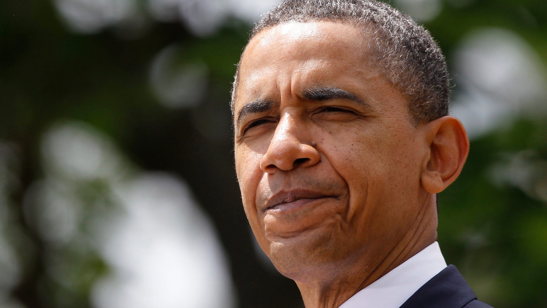 President Obama speaks in the Rose Garden of the White House in Washington, Tuesday, May 3, 2011, before awarding the 2011 National Teacher of the Year to Michelle Shearer from Urbana High School in Ijamsville, Md. (AP)