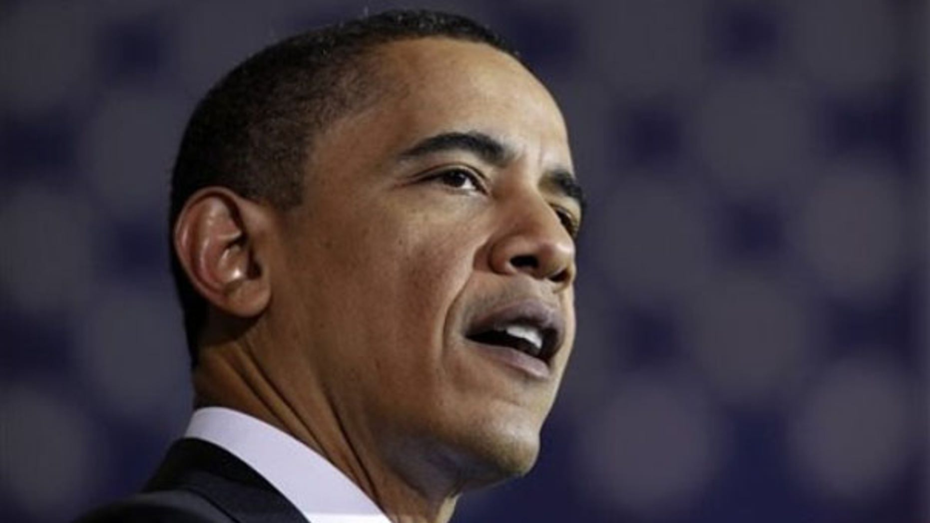 President Obama speaks about energy security March 31 at Andrews Air Force Base in Maryland. (AP Photo)