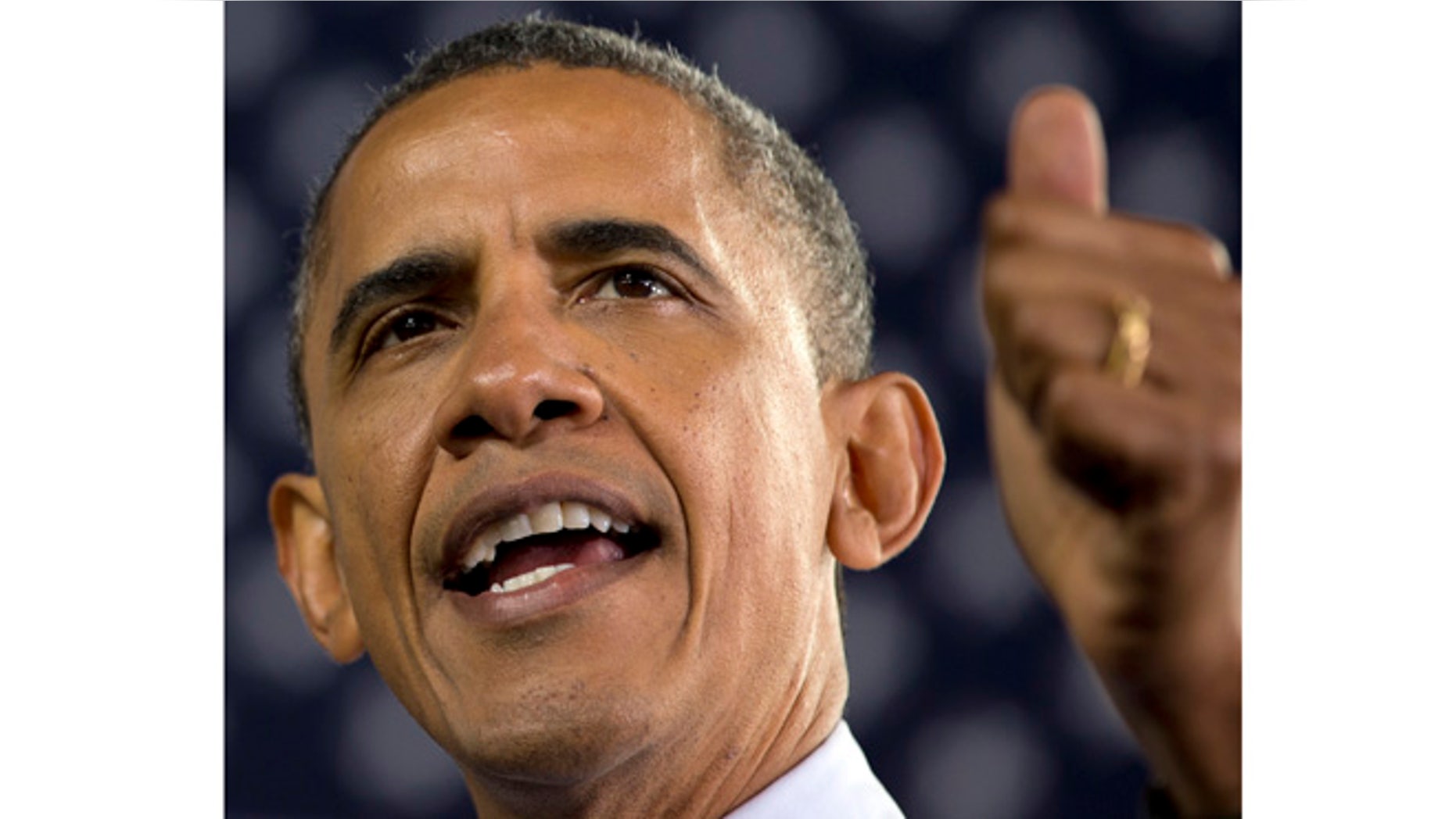 FILE - In this Sept. 22, 2012 file photo, President Barack Obama speaks in Milwaukee. Never have American voters re-elected a president whose work they disapprove of as much as Barack Obama. Not that Mitt Romney can take much comfort _ they've never elected a challenger with such high disapproval ratings, either. (AP Photo/Carolyn Kaster, File)
