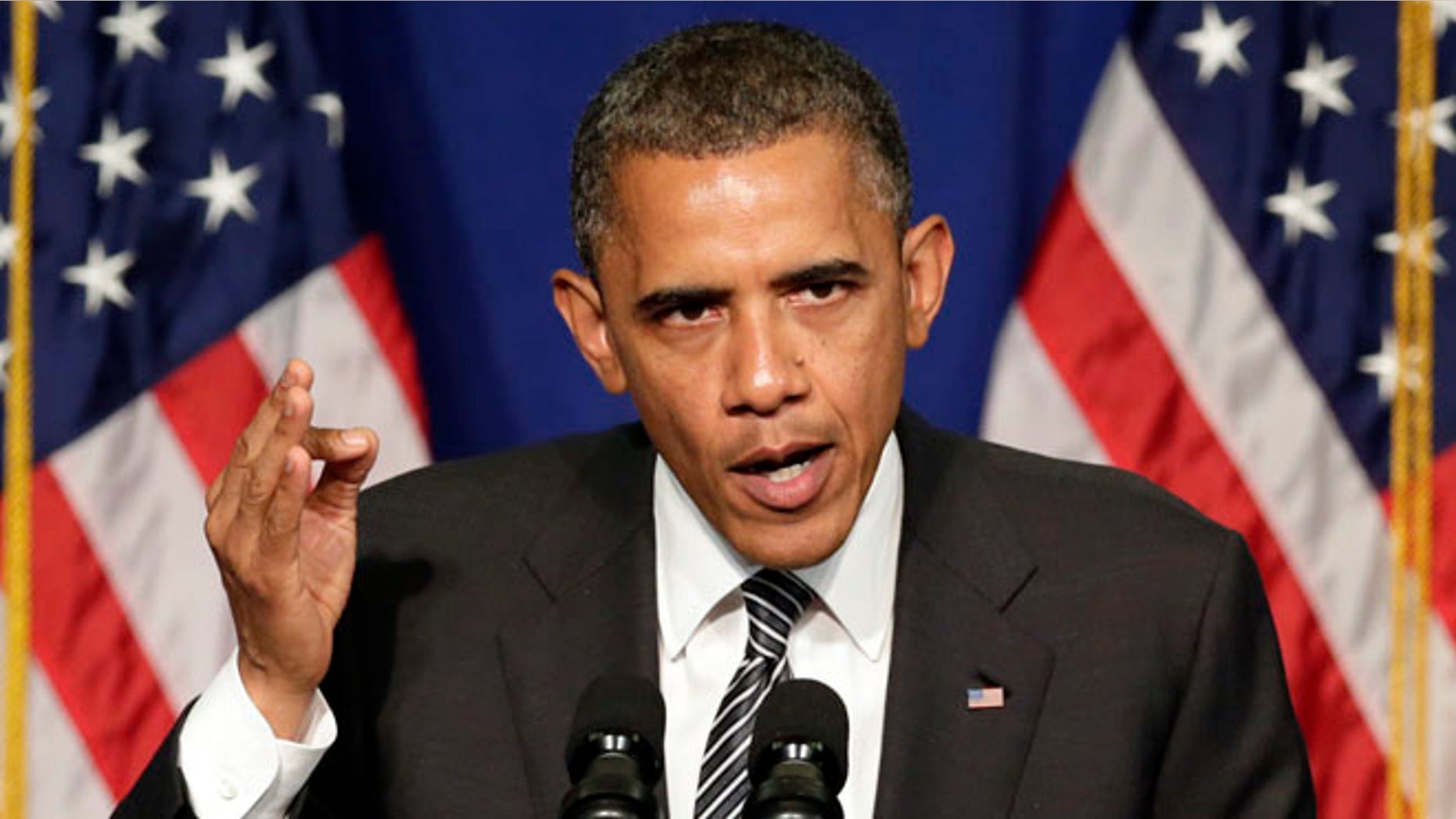 June 12, 2012: President Obama speaks at a fundraising reception in Baltimore.