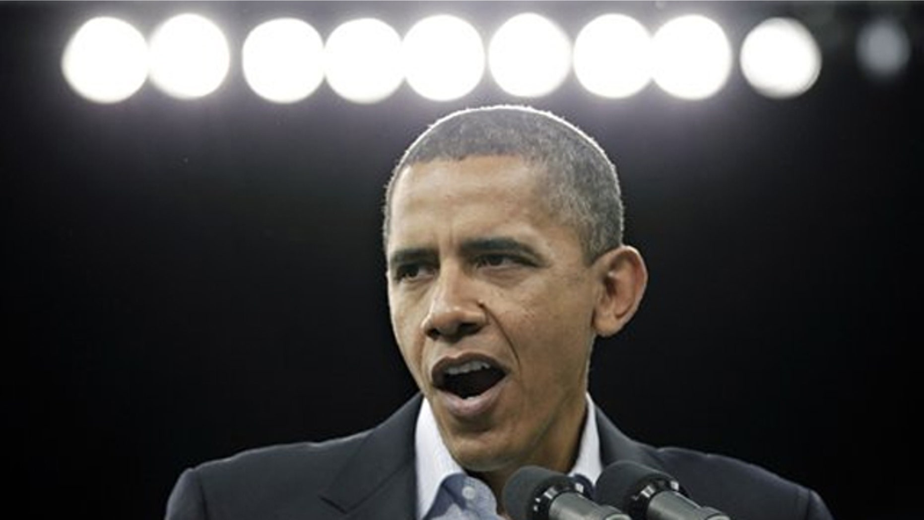 Sunday: President Obama speaks at a rally at Cleveland State University.