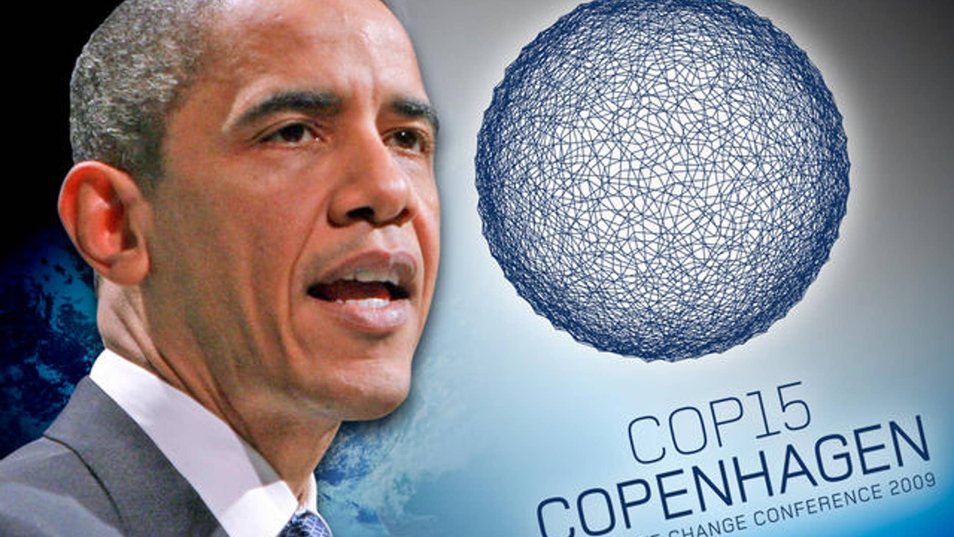 President Obama speaks at a climate change conference in Copenhagen, Denmark (AP)
