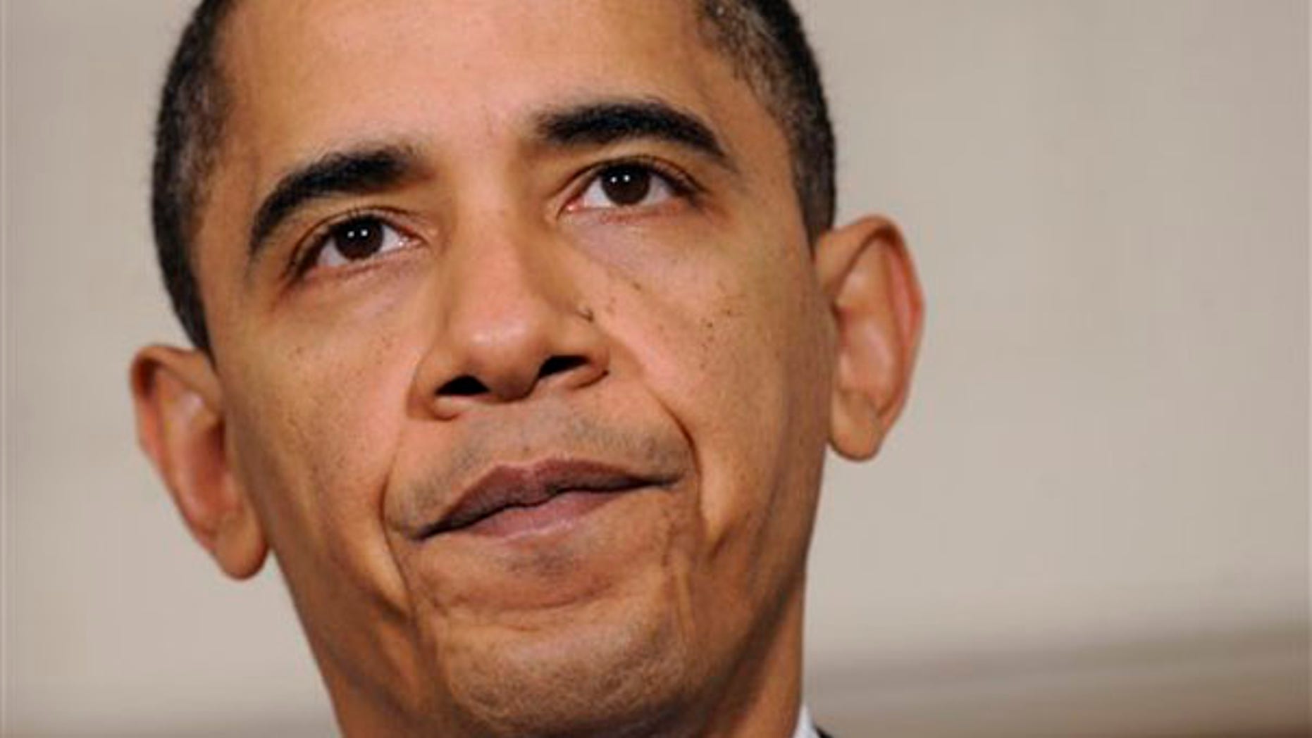President Obama is shown here after talking about the economy Dec. 14 at the White House in Washington. (AP Photo)