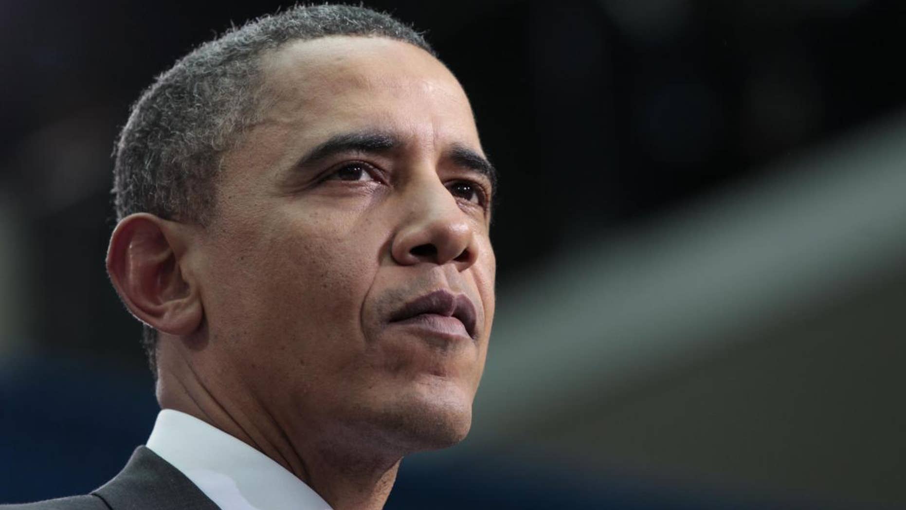 President Barack Obama speaks at the La Moneda Cultural Center in Santiago, Chile, Monday, March 21, 2011. (AP Photo/Pablo Martinez Monsivais)
