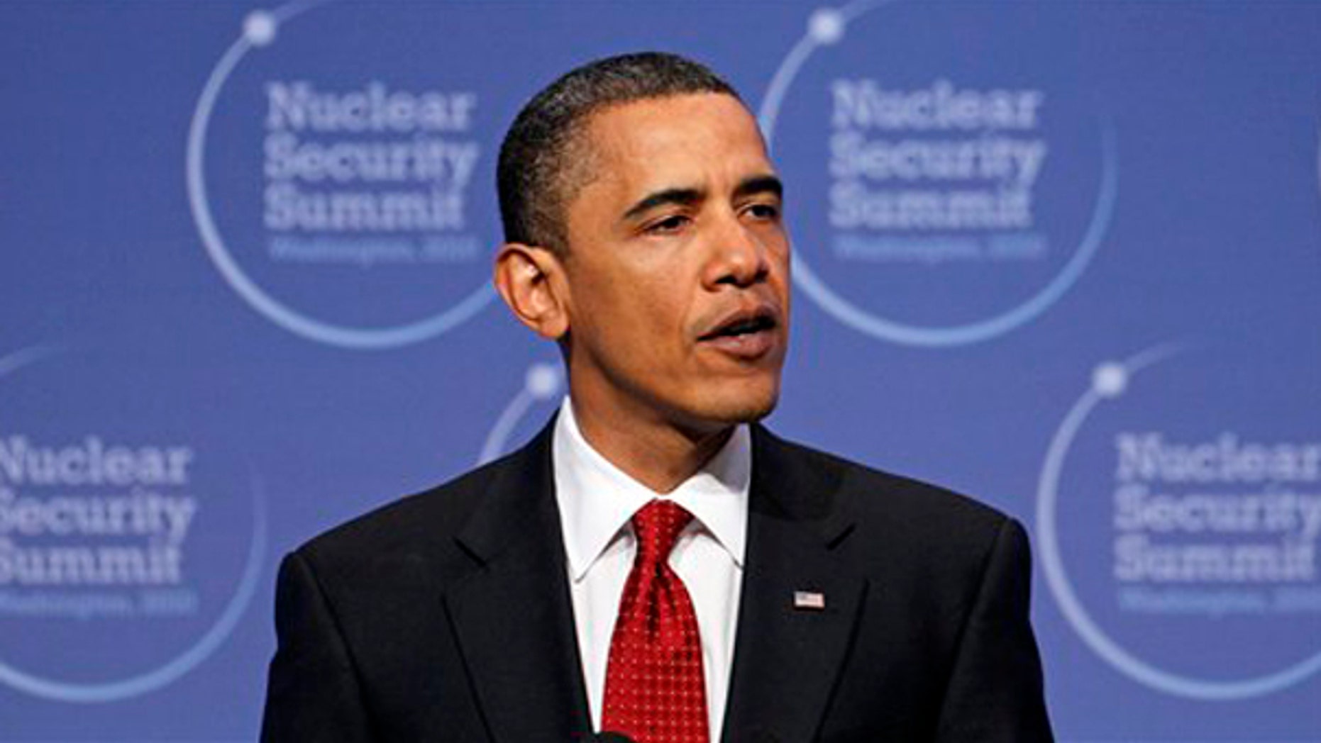 President Obama speaks at the conclusion of the Nuclear Security Summit in Washington April 13. (AP Photo)