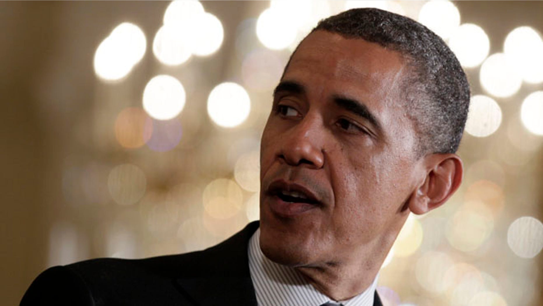 May 15, 2012: President Obama speaks at the White House in Washington.
