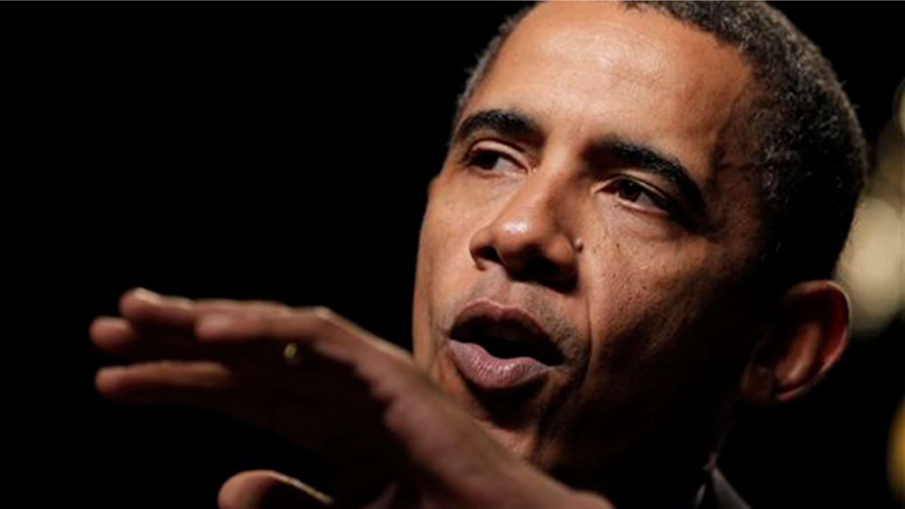 In this Aug. 16 photo, President Obama speaks at the U.S. Cellular Arena in Milwaukee. (AP Photo)