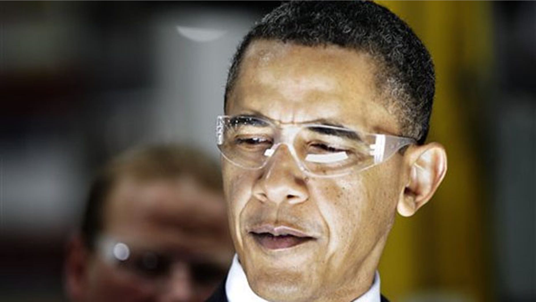 President Obama is shown here touring an energy company in Manitowoc, Wis., Jan. 26.