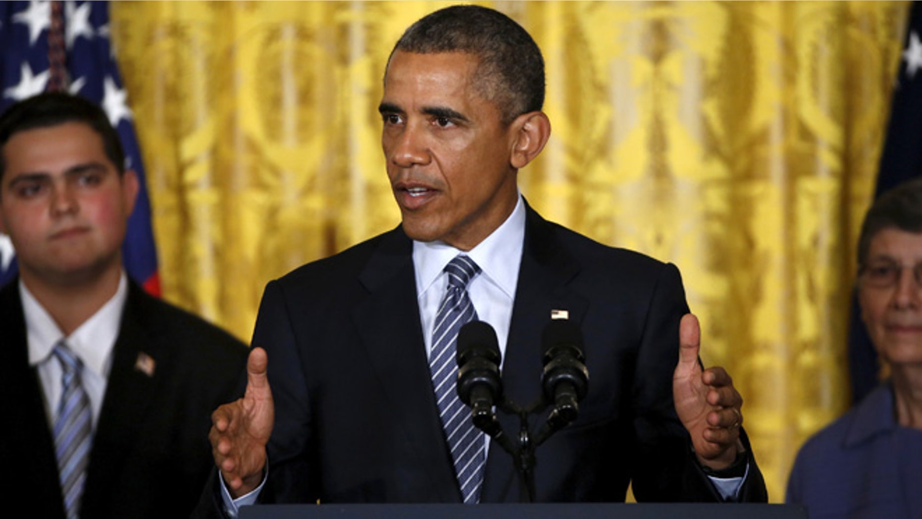 Aug 3, 2015: President Obama delivers remarks on the Clean Power Plan at the White House. (Reuters)