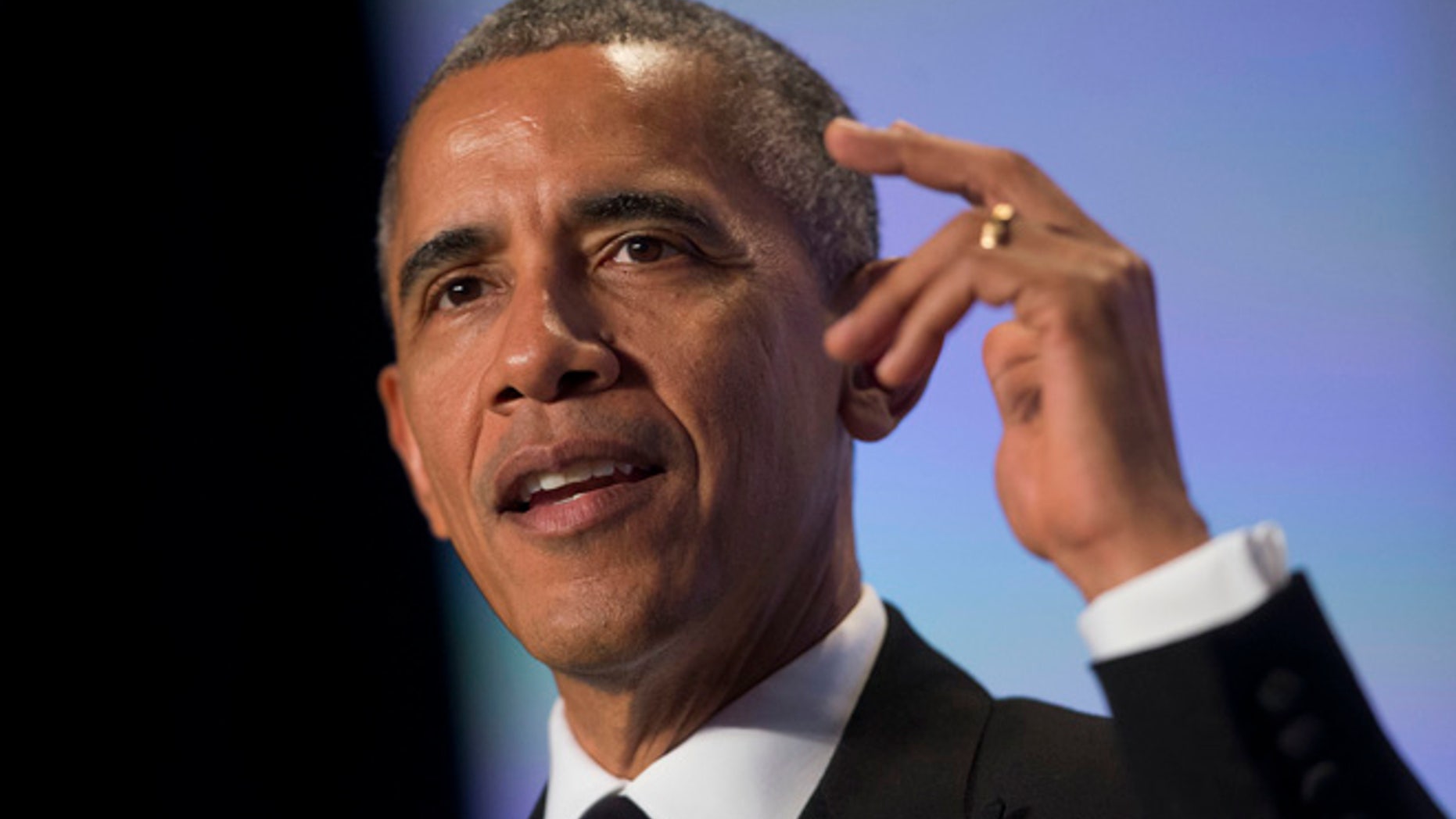 In this photo taken May 4, 2016, President Barack Obama speaks in Washington. The Obama administration on Thursday, May 5, 2016, commuted the prison sentences of 58 federal convicts, including 18 who were given life sentences. The action is part of a broader effort to overhaul the criminal justice system and ease punishments for nonviolent drug offenders. (AP Photo/Pablo Martinez Monsivais)
