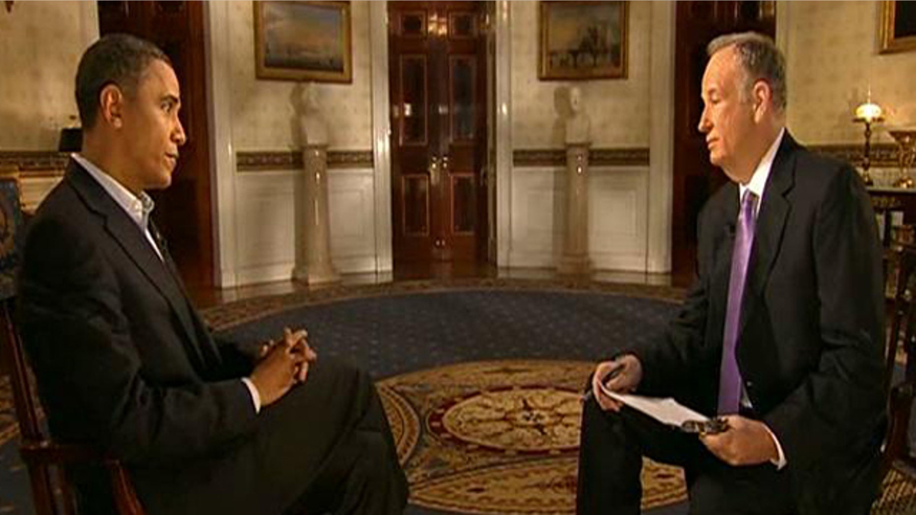 Feb. 6, 2011: Fox News' Bill O'Reilly interviews President Obama.